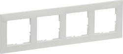 Seano 4-Gang Frame Pearl