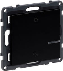 Legrand Seano Black Wall Switch