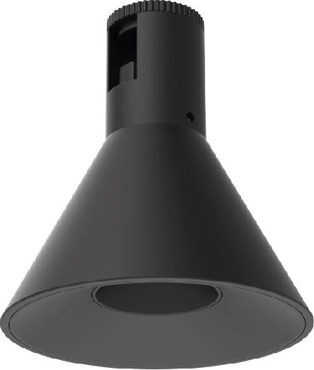 Inlight LED Warm White Spot in Black Color