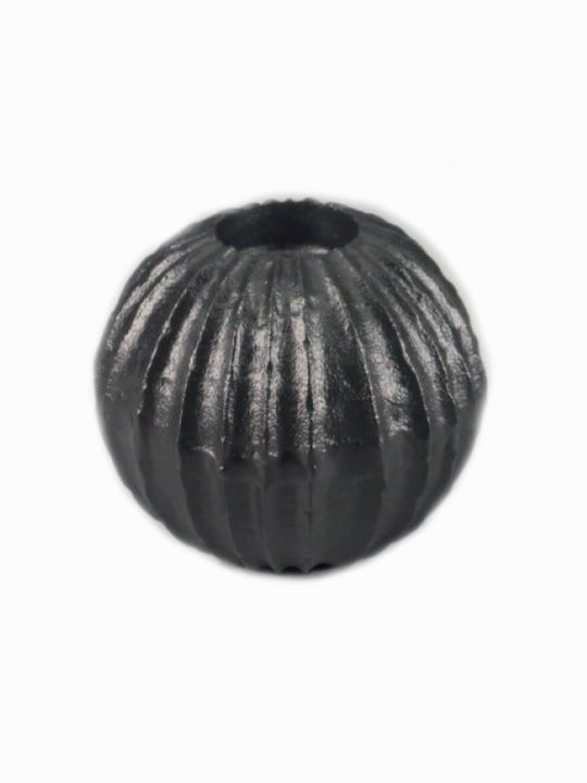 Galifas Candle Holder suitable for Tealights Metal in Black Color 12x10.5cm 1pcs
