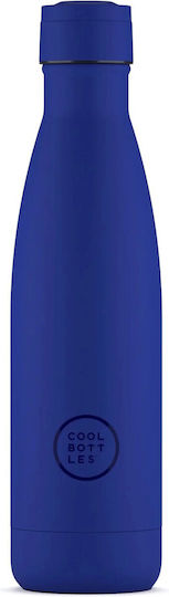 Cool Bottles Kids Water Bottle Thermos Stainless Steel Vivid Blue 500ml