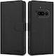 Tech-Protect Matte Wallet Σιλικόνης / Δερματίνης Μαύρο (Nothing Phone (3a))