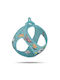 Curli Comic Turquoise Dog Harness XL 55.5-62.7cm 11.5-18kg