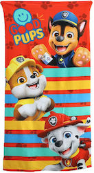 Paw Patrol Παιδική Πετσέτα Θαλάσσης Microfiber Fast Dry 70x140εκ Ye18225 Πορτοκαλί 70x140εκ