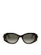 Bvlgari Damen Sonnenbrille mit Braun Schildkröte Kunststoff Gestell und Braun Linse