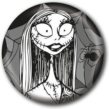 Insigna Sally 25mm Coșmarul dinaintea Crăciunului Pb2400928