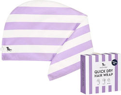 Dock & Bay Microfiber Hair Towel Purple Dock & Bay Microfiber Hair Towel Purple
