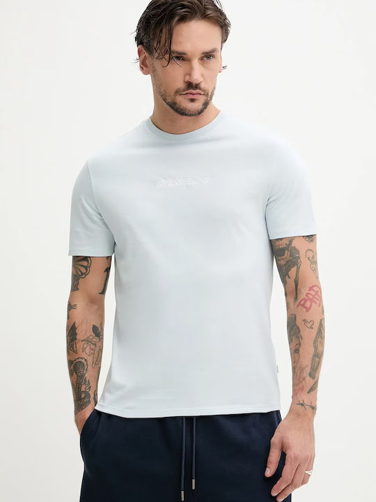 Guess Tricou Sky Blue