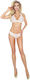 White Lace Sexy Lingerie Set By Provocative