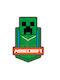 Minecraft Детски Часовник На Стена Игри 50x34см