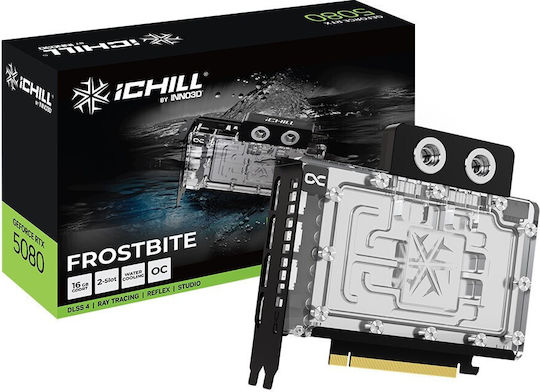 Inno 3D GeForce RTX 5080 16GB GDDR7 iChill Frostbite Κάρτα Γραφικών