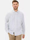 Long-sleeved Linen Shirt Sky Blue
