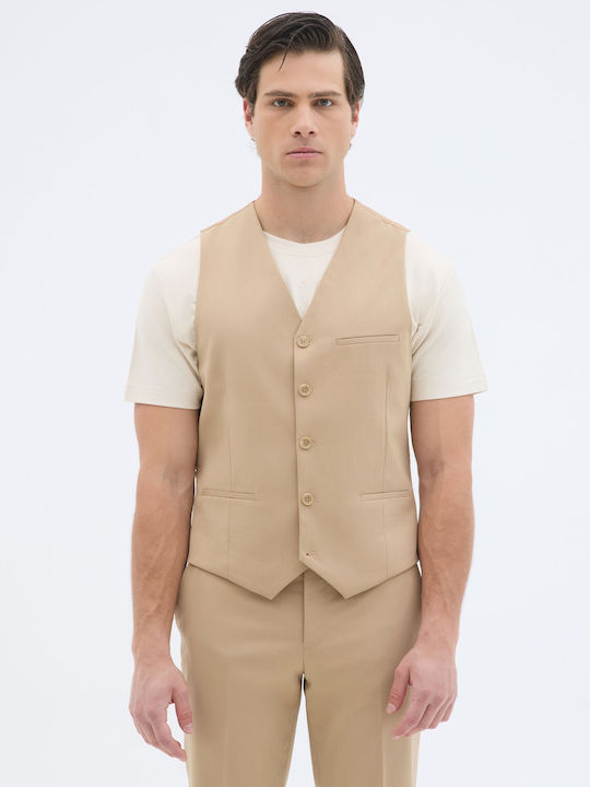 Aristoteli Bitsiani Мъжко жиле Beige
