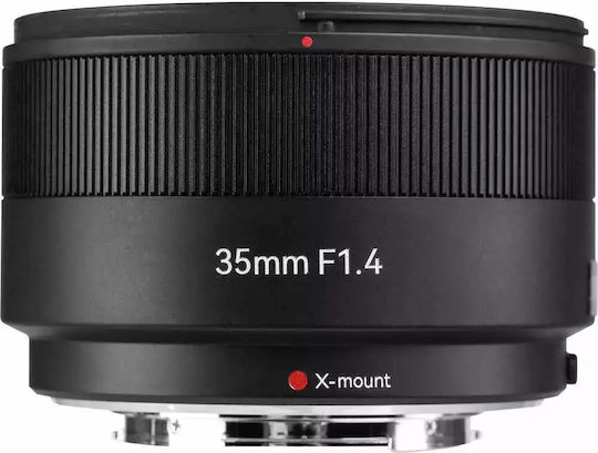 7artisans Crop Camera Lens 35mm f/1.4 for Fujifilm X Mount Black