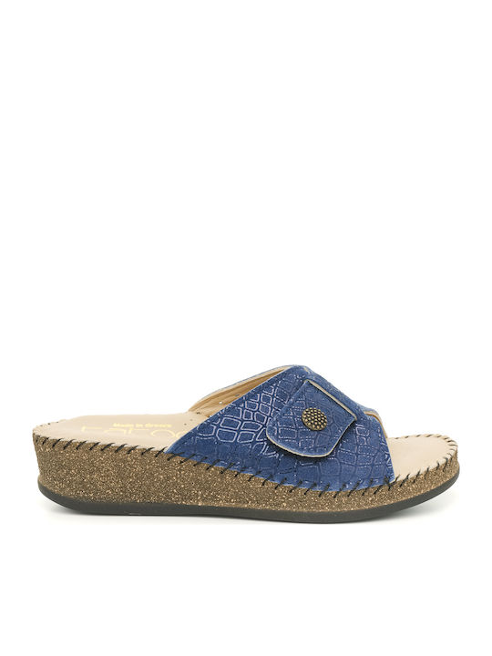 Women's Platform Wedge Sandals Blue