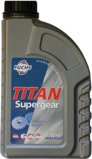 Fuchs Titan Supergear LS Βαλβολίνη Αυτοκινήτου για Χειροκίνητο Κιβώτιο Ταχυτήτων 80W-90 1lt