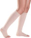 Sigvaris Cotton Short Plus Socks Calf High Graduated Compression Open 18-21 mmHg Beige