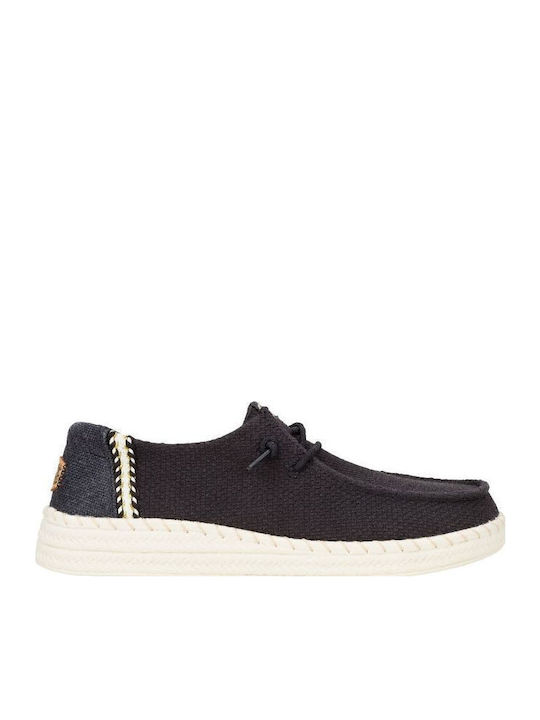 Hey Dude Wendy Damen Mokassins in Schwarz Farbe