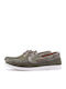 Δερμάτινα Ανδρικά Boat Shoes σε Πράσινο Χρώμα
