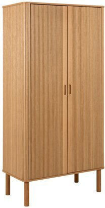 Doppeltür Kleiderschrank Norsica Dunmavo 107 Oak 100x55x200cm