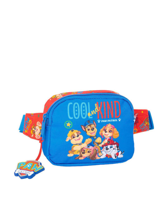 Paw Patrol Παιδικό Τσαντάκι Μέσης Μπλε 14x4x11εκ.