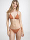 Bikini Slip cu Dantelă Cinnabar