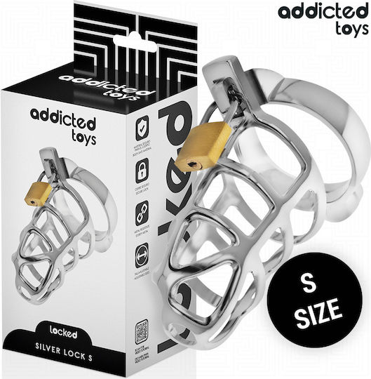 Addicted Toys Penis Cage in Silver Color