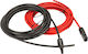 Solar Cable Set Photovoltaic Red Black 6mm H1z2z2-k 1 1kw 5m