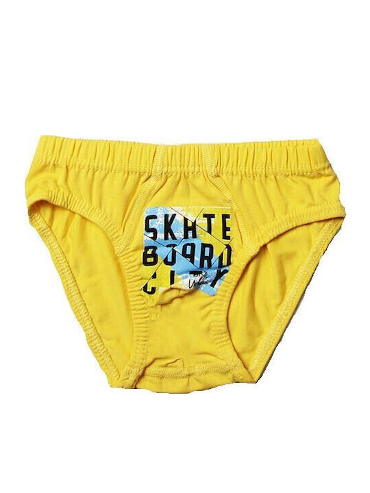 Happy Touch Kids' Brief Yellow