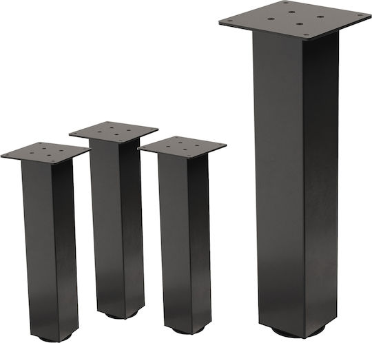 ML-Design ML-Design Metallic Furniture Foot Suitable for Table / Coffee Table 8x8cm Gray