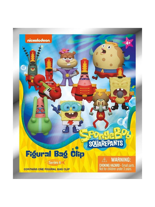 Spongebob Schwammkopf Serie 6 3D Taschenanhänger Figur Zufälliger Inhalt