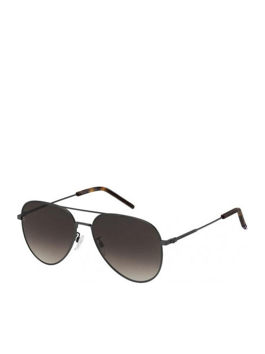 Tommy Hilfiger Unisex Sunglasses with Black Fra...