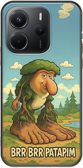 Brainrot Brr Brr Patapim Xiaomi Redmi Note 14 4g Black Tpu Μαύρη Σιλικόνη