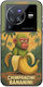 Brainrot Chimpanzini Bananini Vivo X80 Pro Black Tpu Μαύρη Σιλικόνη