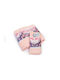 Dimcol Σετ Βρεφικές Πετσέτες 2τμχ Pink Βάρους 400gr/m²