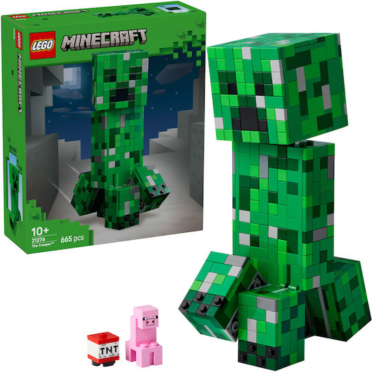 LEGO Minecraft The Creeper За 10+ Години 665 Бройки