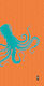 Feel & Touch Beach Towel Orange 80x160cm.