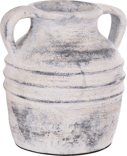 HomeMarkt Decorative Vase Vermo Gray 21x21x22cm