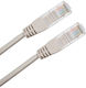 Vcom Np512b Cable Pack Utp Cat-5e 0.5m Gray