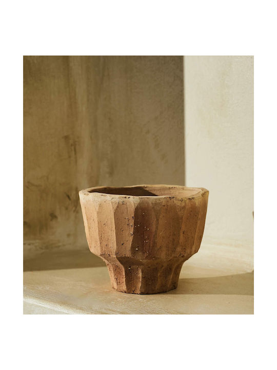 Gofis Home Gofis Home Dekorative Keramikvase Orange F14xH14cm