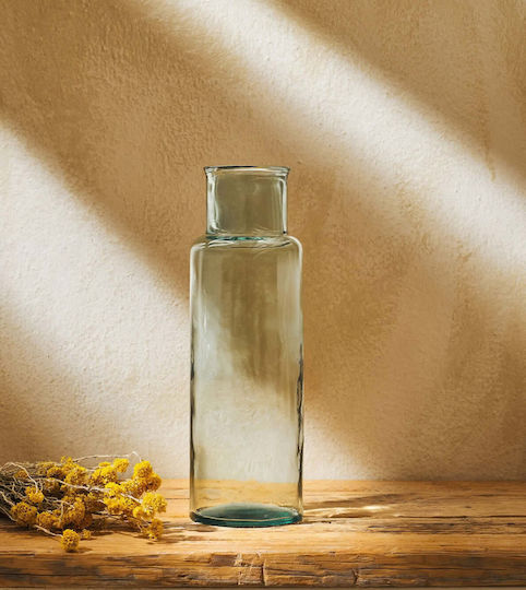Gofis Home Decorative Vase Transparent 15x15x45cm