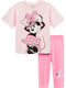 Комплект Лято 2бр Розов Minnie Mouse