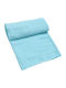 Queen Mother Muslin Changing Pad Light Blue 120x120cm.