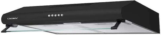 Crown Freistehender Dunstabzug 60cm Schwarz