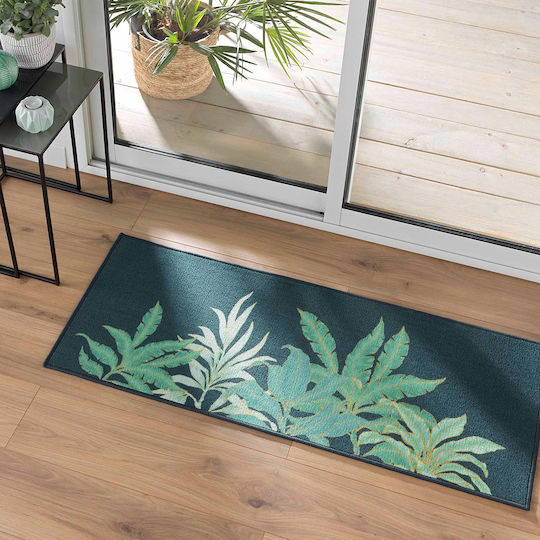L-c Vayana Αντιολισθητικό Χαλί Ορθογώνιο Μπλε 50x120cm