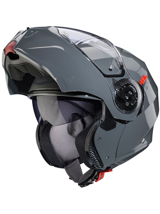 Caberg Duke Evo Stone Grey Motorradhelm Aufklap...