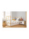 Dimcol Baby Duvet Cover Bebe Space White-grey 120x160cm