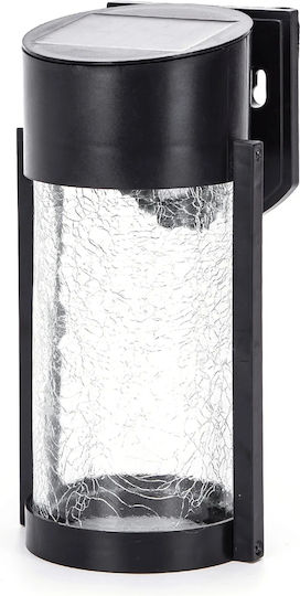 Aigostar Wall Mounted Solar Light Warm White with Photocell IP44 10cmx9.7cmx20.3cmcm