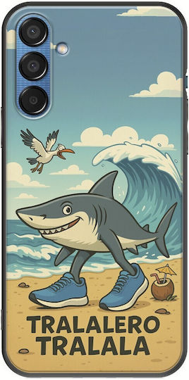 Brainrot Tralalero Tralala Samsung Galaxy M15 5G Black TPU Black Silicone