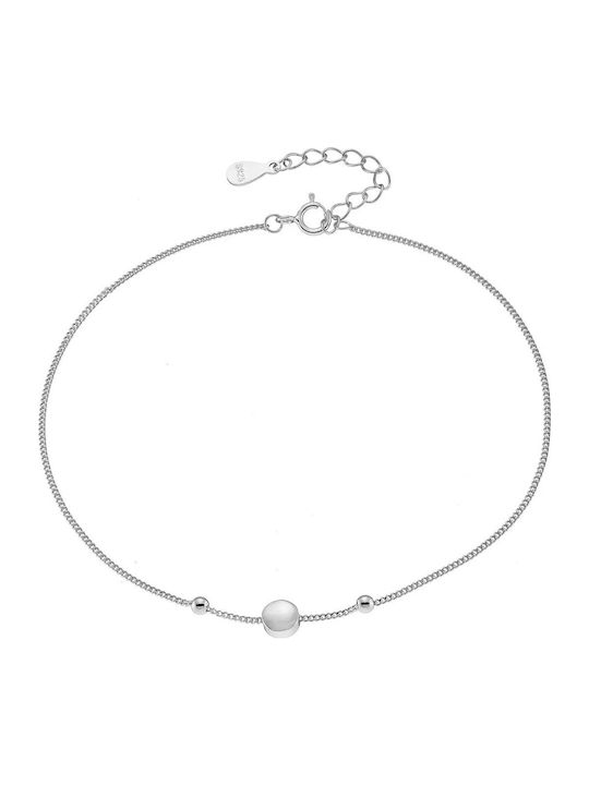 Oxzen Silver Anklet Chain